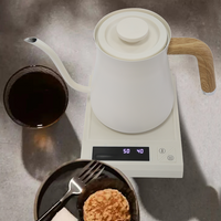 キッチン家電アラビアコーヒーメーカー鋼電気ケトル 700 ミリリットルクラシックデザイングースネックコーヒーケトル