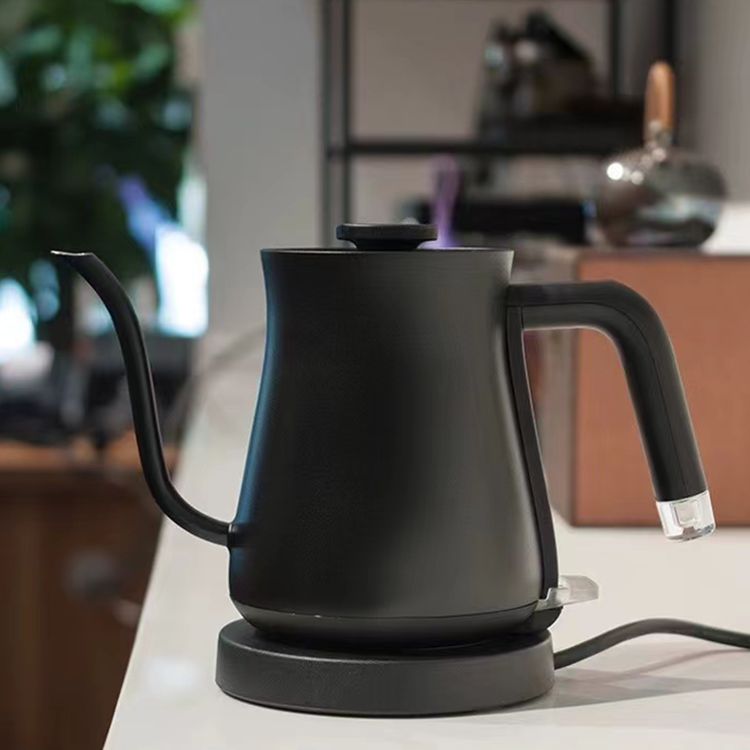 卸売ハンドカフェティー電気湯沸かし器カフェテラエレクトリックカデクエロデガンソステンレス鋼コーヒーケトル 
