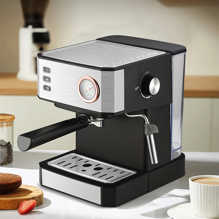 プロのエスプレッソコーヒーマシン電気エスプレッソポッド製品カフェ 1.6l 自動コーヒーメーカー商業用