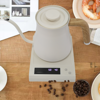 700 ミリリットル注ぎ口和風ステンレス鋼電気ケトル湯沸かしポットお茶を注ぐグースネックケトルドリップコーヒー