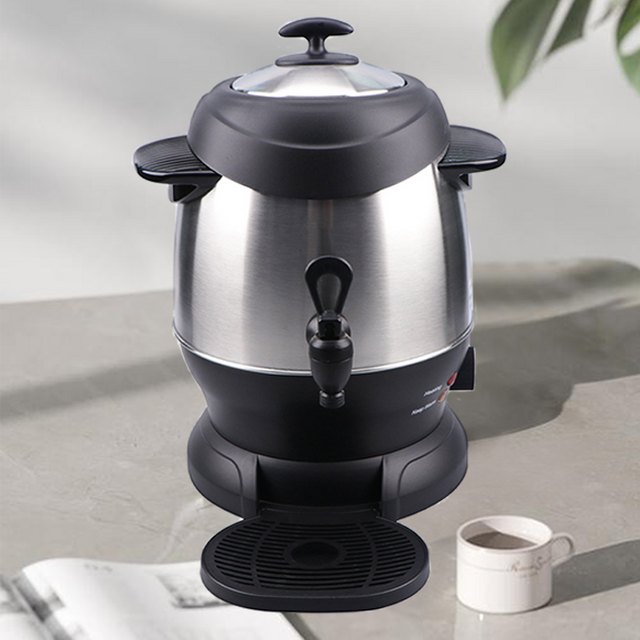トップセールプロフェッショナル電気サモワールトルコ茶ボイラー 1L トップティーポット + 4L ボディ電気ケトル保温茶