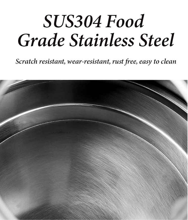SUS304 食品グレードのステンレス鋼