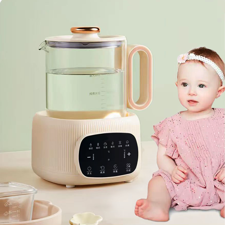 1.3L 容量設計哺乳瓶ウォーマーミルクモジュレーターマシン 3in1 ミルクミキサーとケトル塩素除去機能