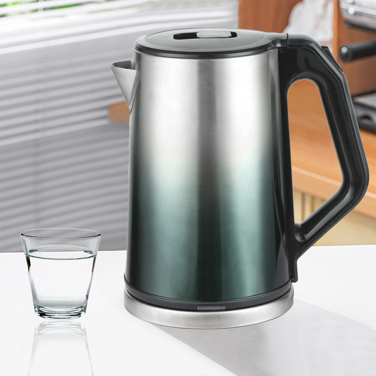 スマート家電 2.0l 304 食品グレードの電気ジャグケトルウォーターポット二重層電気ケトル沸騰水用