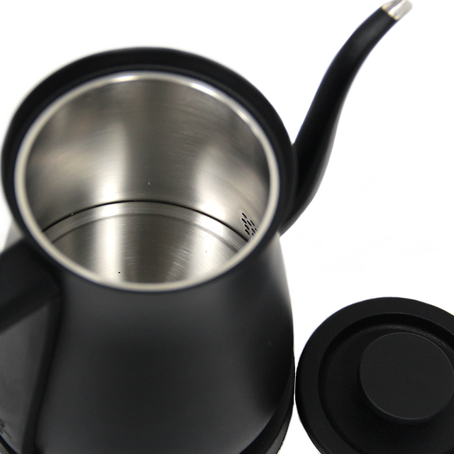 600 ミリリットル 1200 ワットステンレス鋼コーヒーティーポット注ぐコーヒーケトルグースネック電気ケトル