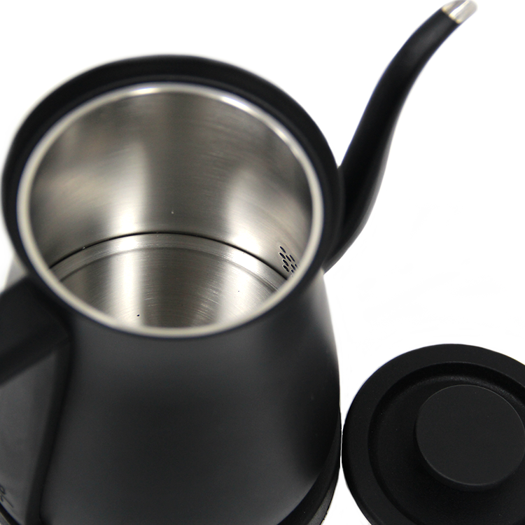 卸売ハンドカフェティー電気湯沸かし器カフェテラエレクトリックカデクエロデガンソステンレス鋼コーヒーケトル 