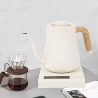 新しいデザイン魔法瓶グースネックケトル家電ステンレス鋼グースネック電気ケトルお茶コーヒーを注ぐ