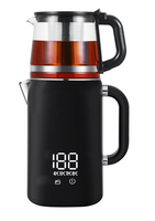 デジタル温度制御付き家庭用温水ティーケトルサモワールティーメーカー電気ケトルトレイセット 