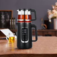 家電ダブルティーポットセット2イン1サモワール電気ティーメーカー 