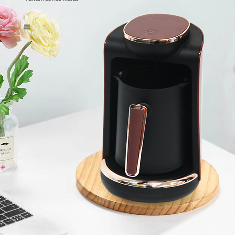 卸売ポータブルトルココーヒーティーメーカーワンクリックタッチ簡単操作電動粉ミルクコーヒーメーカー家庭用