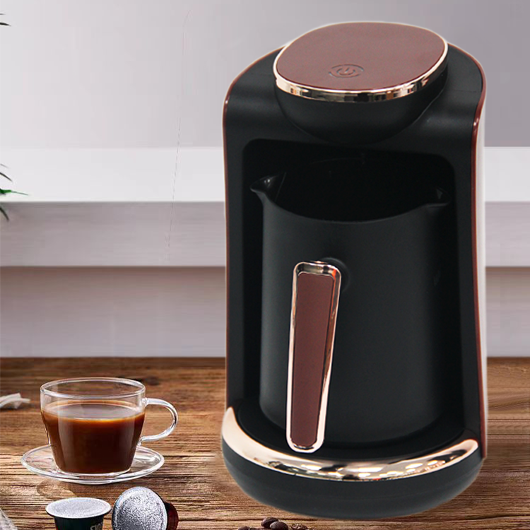 卸売ポータブルトルココーヒーティーメーカーワンクリックタッチ簡単操作電動粉ミルクコーヒーメーカー家庭用