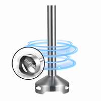 メタルスタンピング製造キッチンアプライアンスハンドブレンダー攪拌バースチールハンドブレンダーエレクトリックスティックブレンダースペアパーツ