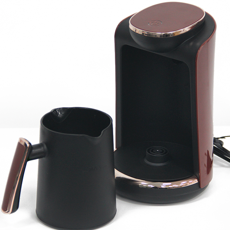 卸売ポータブルトルココーヒーティーメーカーワンクリックタッチ簡単操作電動粉ミルクコーヒーメーカー家庭用