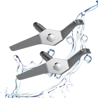 コマーシャルブレンダー交換部品ASPA PARA LICUADORA 304ヘビーデューティーブレンダー用のステンレススチールブレンダーブレード